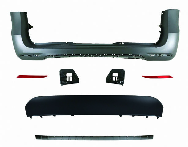 REAR BUMPER ASSY   W/O PDC